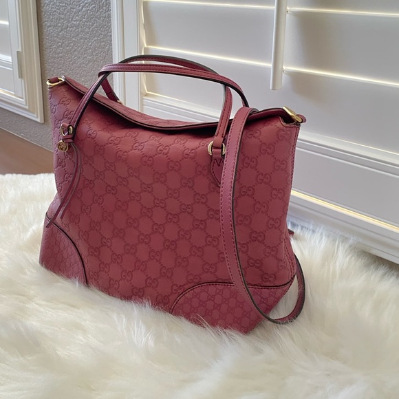 SOLD‼️ ❤️ Gucci Guccissima Bree Tote Bag - Picture 13 of 17